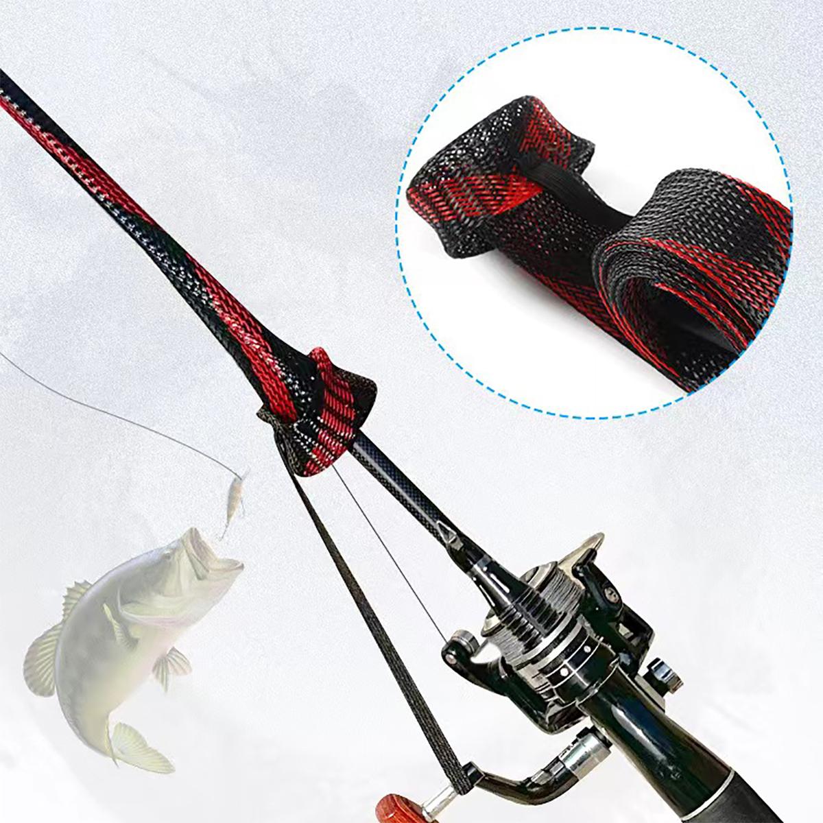 Fishing Rod Spinning - Hengel Breien Net Beschermhoes Visserijgereedschap Geschikt