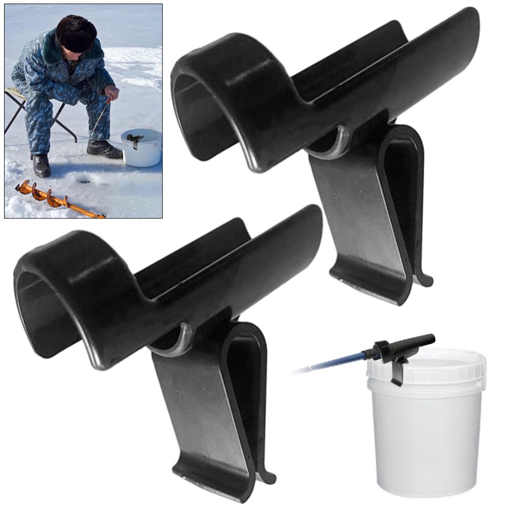 Fishing Rod Ice - 1-delige emmer hengelopslaghouder multifunctionele ijshengelstandaard hengelgereedschap