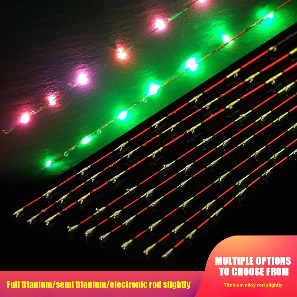 Fishing Rod Tip Replacement - 55 cm LED Half Titanium/Full Titanium