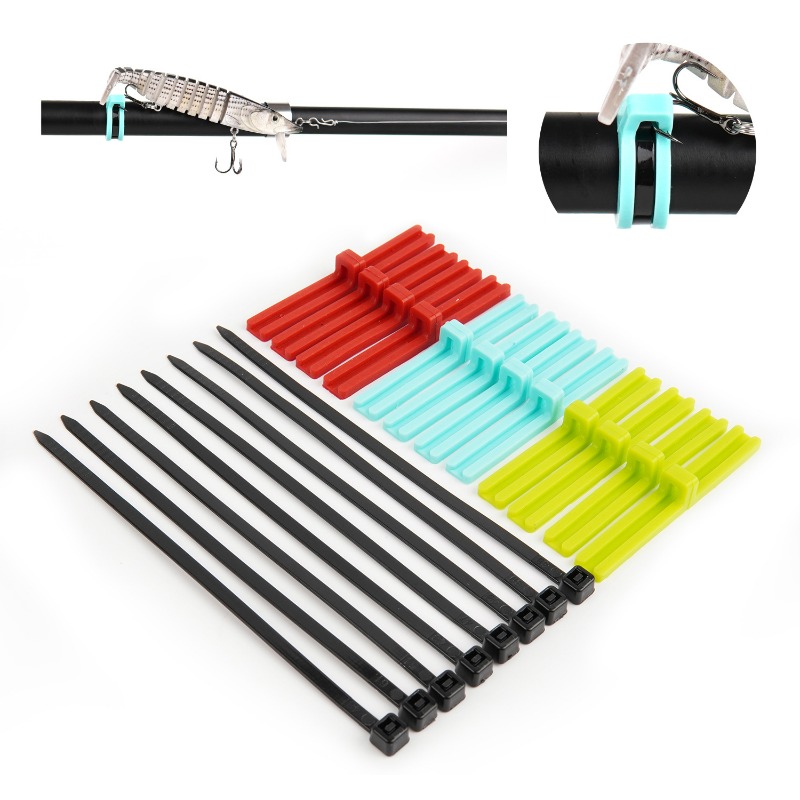 Fishing Rod Combo - Siliconen kunstaashangerhaak ​ – Universele hengelhanger