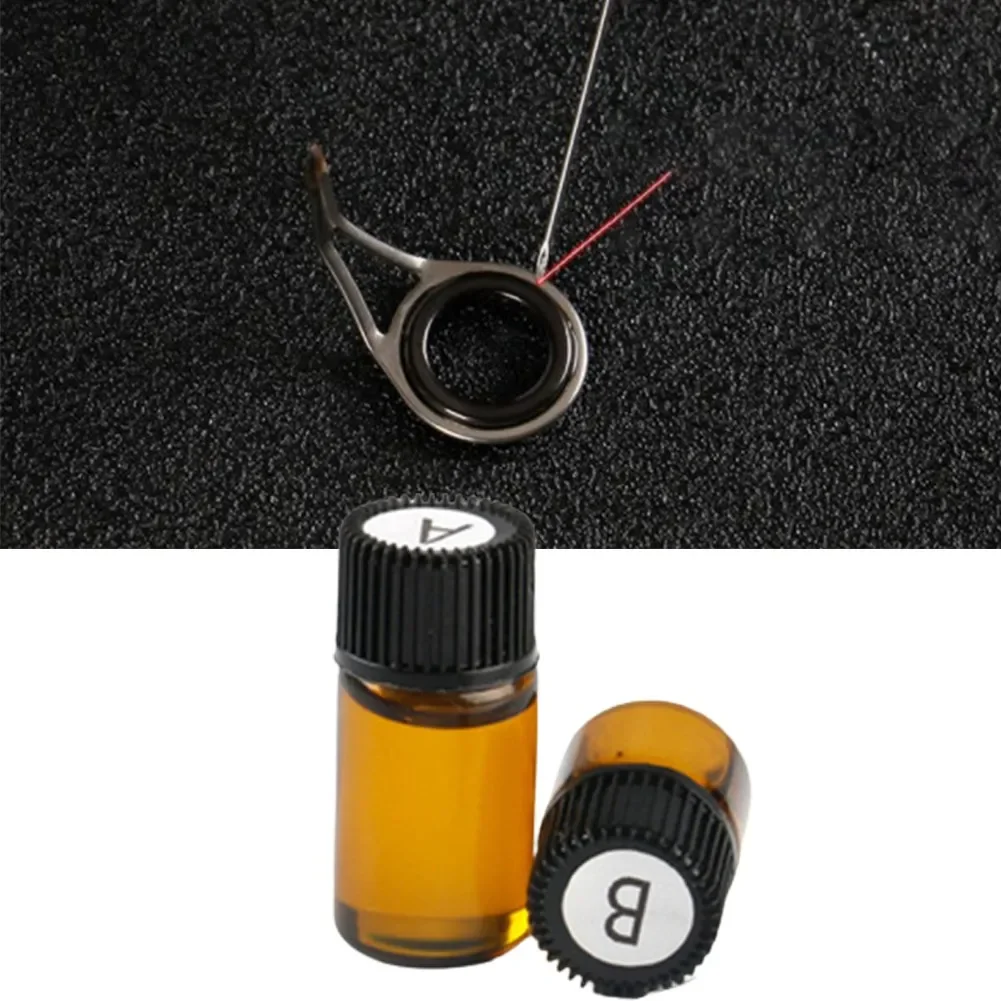Fishing Rod Building Kit - 2 stuks hengelhengel epoxyhars AB lijm