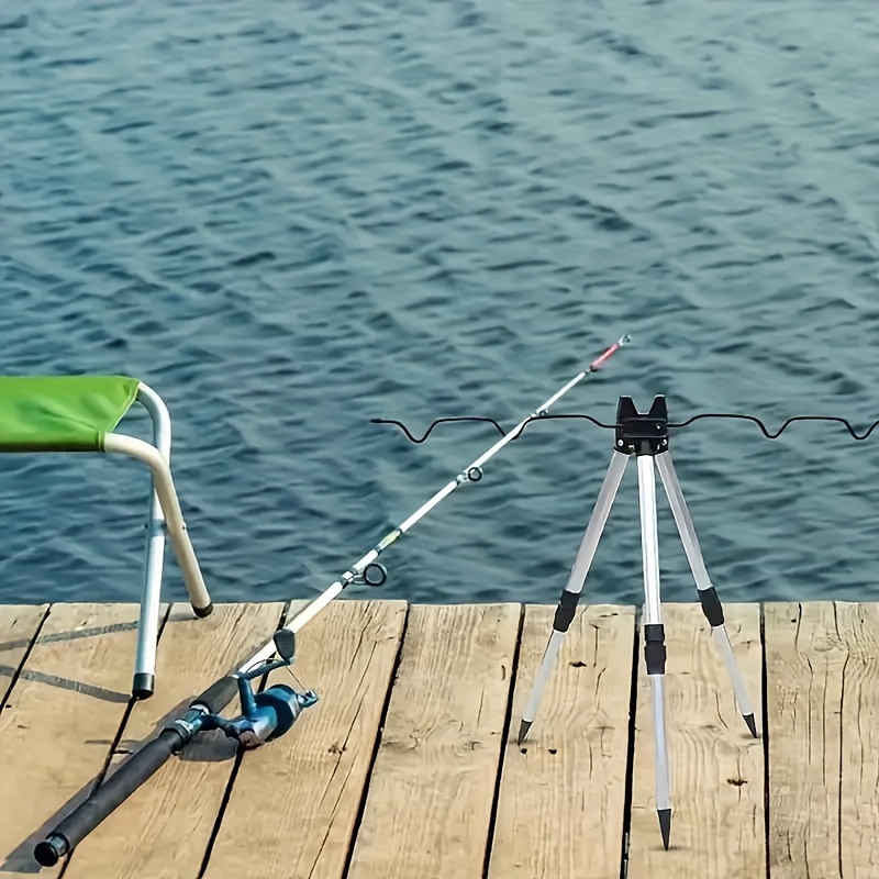 Fishing Rod Telescopic - 1 stuks telescopische aluminium houder voor