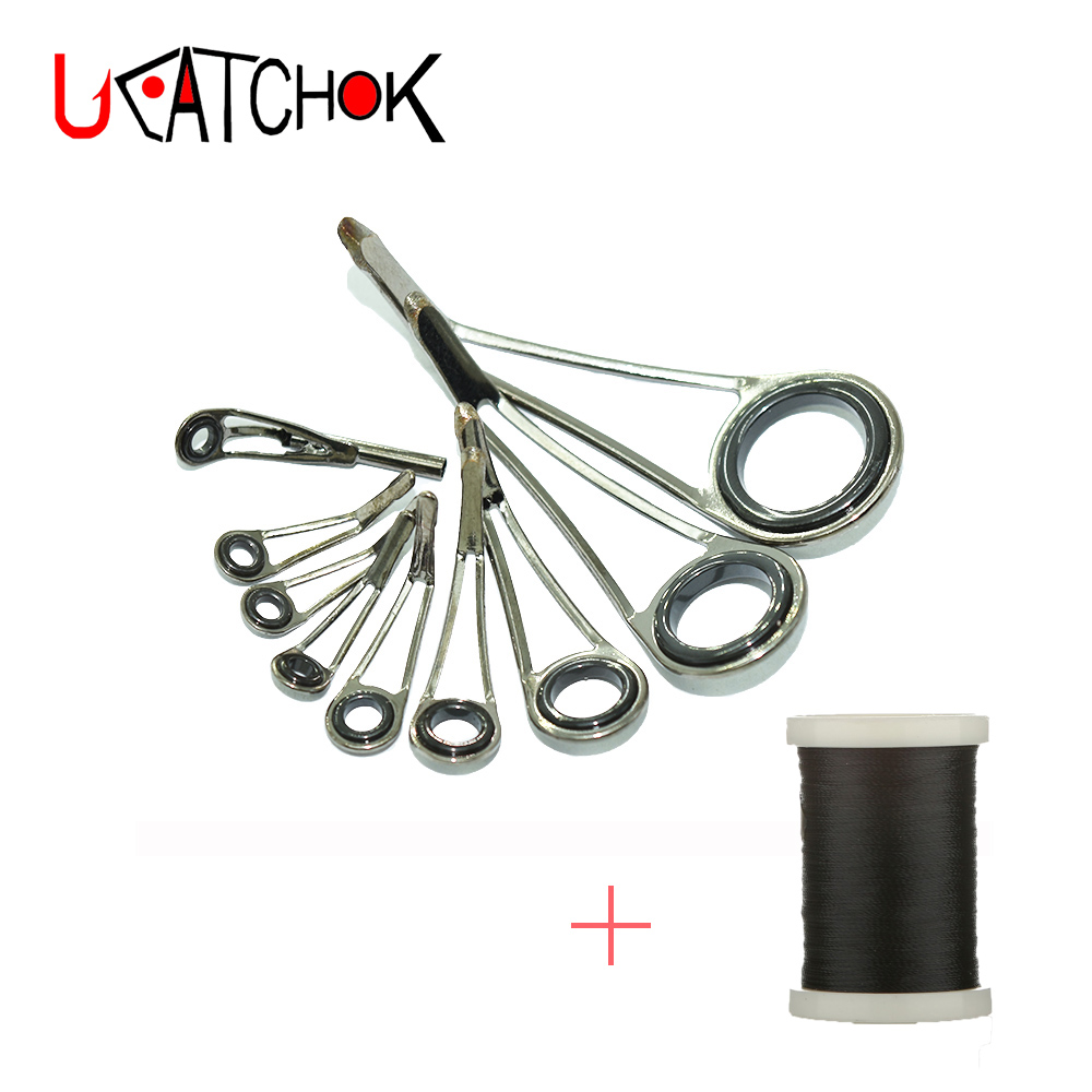 Fishing Rod Building Kit - 9 stks/Kit Rock Forel Hengel Gidsen