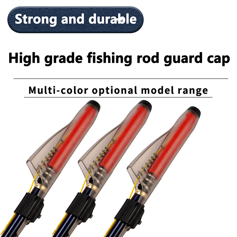 Fishing Rod Case - 1Pc Transparante Hengel Tip Cover Hengels