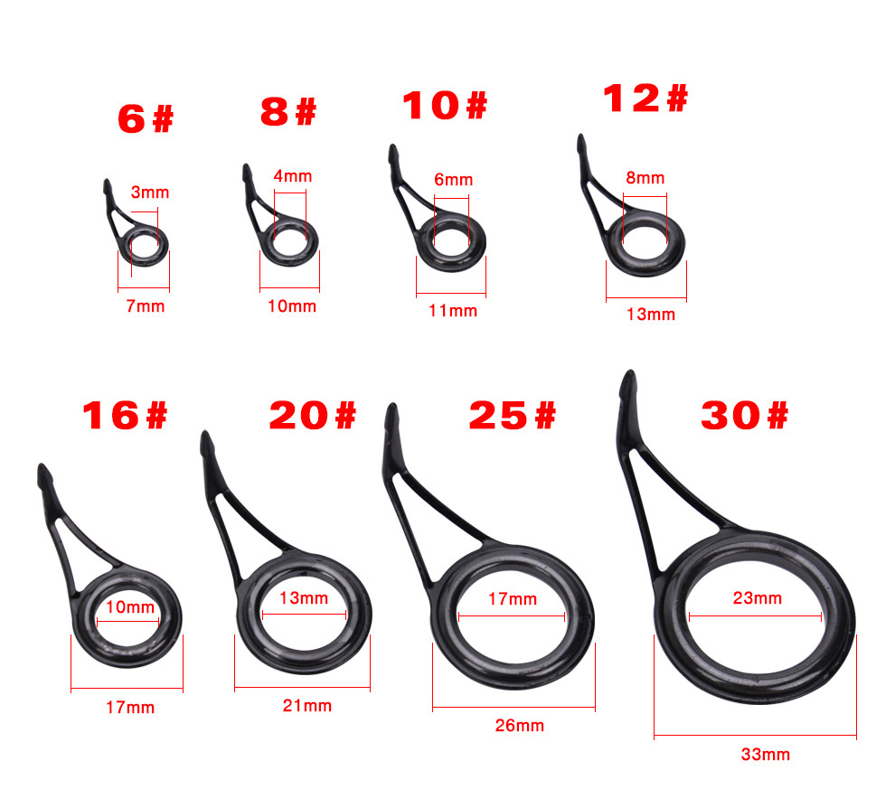Hengelgeleiderring Roestvrij s - Fishing Rod Guide Replacement recensie en prijs