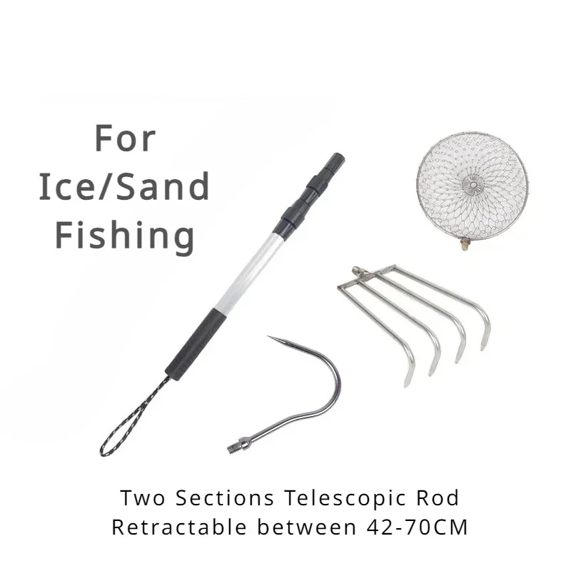 Roestvrijstalen telescopische  - Fishing Rod Ice recensie en prijs