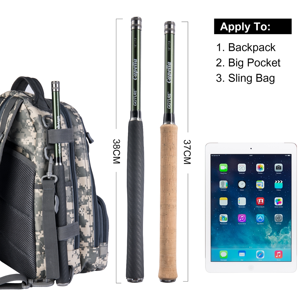 Goture Tenkara Fly Hengel Comb - Fishing Rod Fly recensie en prijs