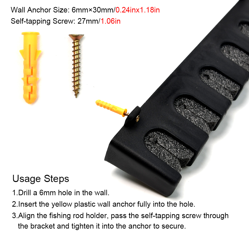 Topranc Horizontale Wandmontag - Fishing Rod Rack recensie en prijs