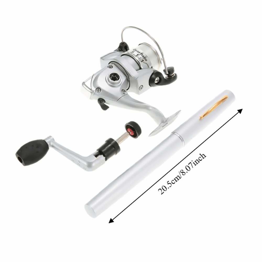 Draagbare telescopische zakvis - Fishing Rod Fly recensie en prijs