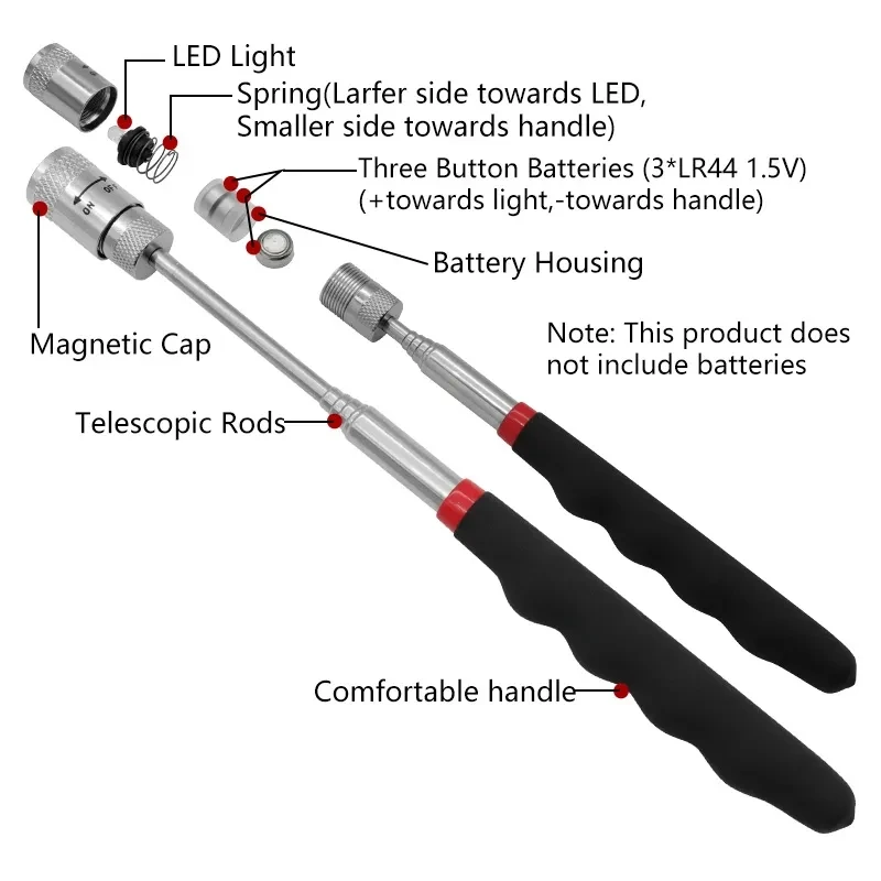 Telescopische magnetische pen  - Fishing Rod Telescopic recensie en prijs