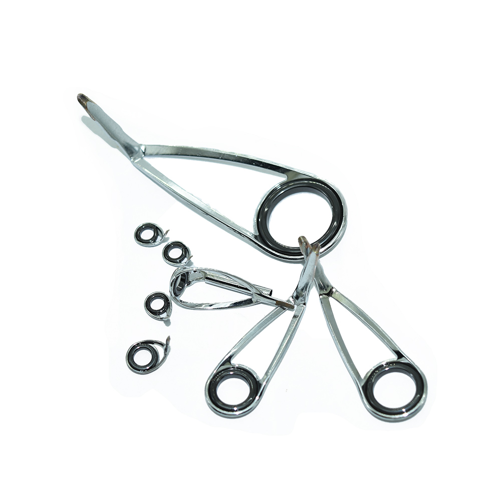 8 stks/Kit KLH Beugel Rvs Gids - Fishing Rod Spinning recensie en prijs