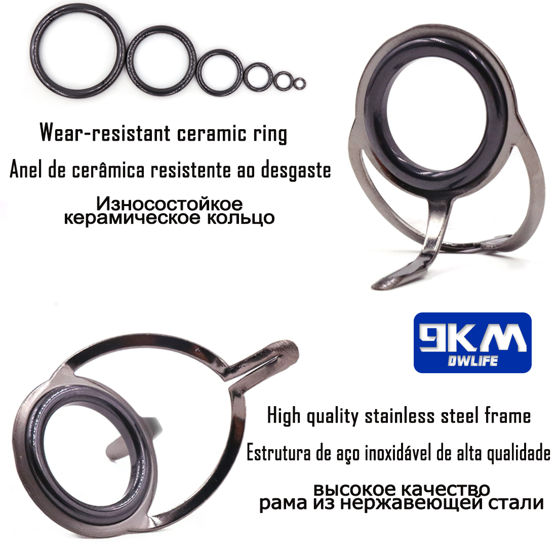 Hengelgeleider 9 ~ 200 stuks r - Fishing Rod Guide Replacement recensie en prijs