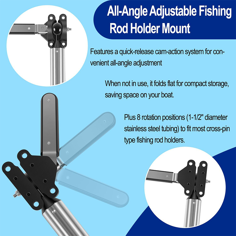 In alle hoeken verstelbare hen - Fishing Rod Holder recensie en prijs