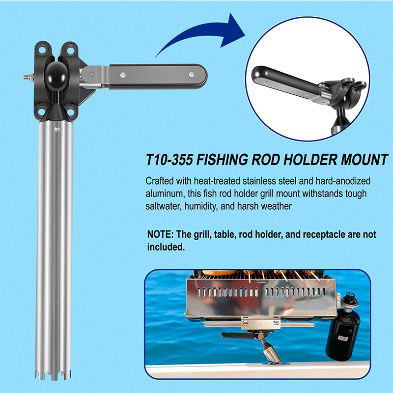 In alle hoeken verstelbare hen - Fishing Rod Holder recensie en prijs