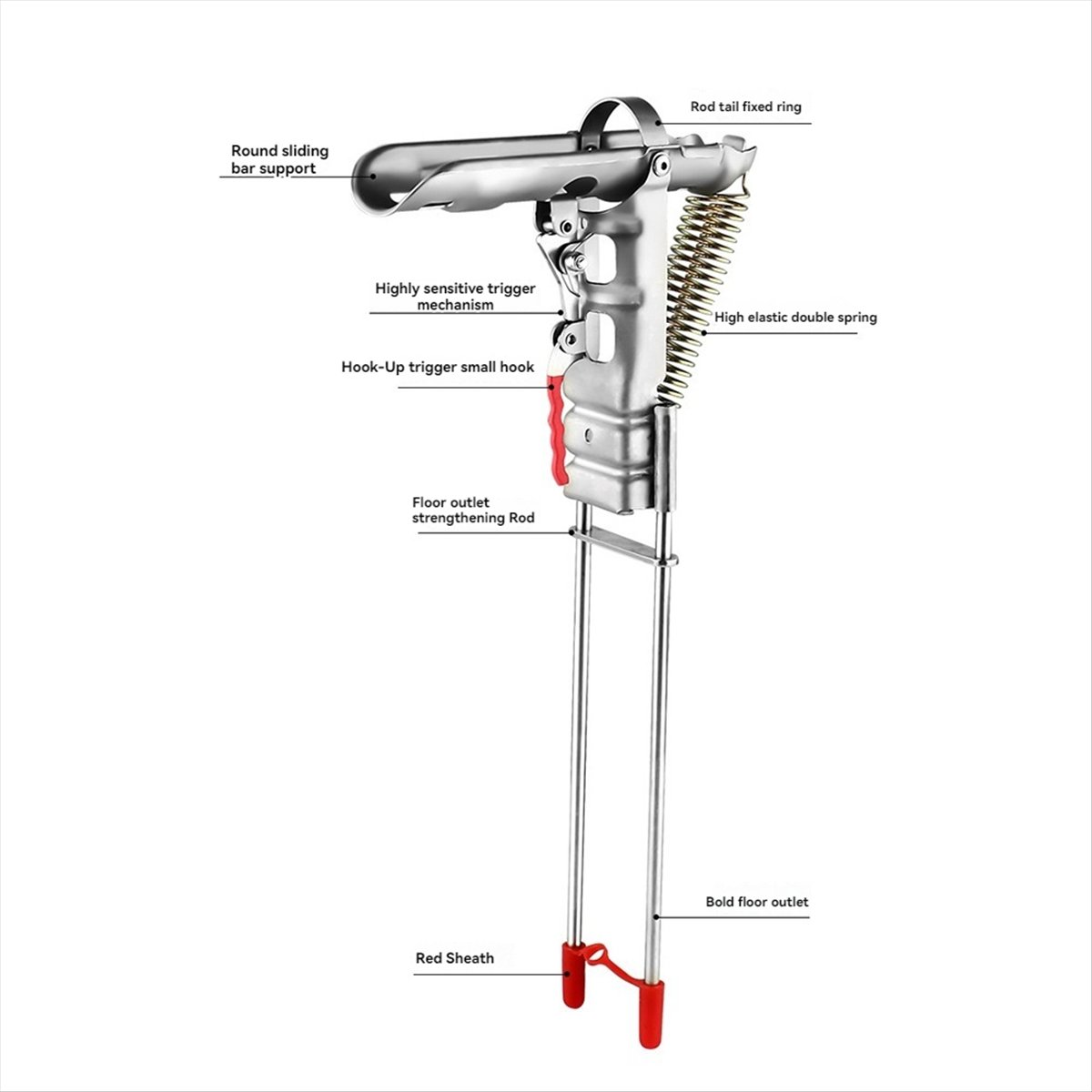 ABPF Hengelhouder, grondhouder - Fishing Rod Holder recensie en prijs