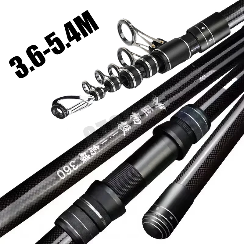 3.6m 4.5m 5.0m 5.4m Telescopis - Fishing Rod Surf recensie en prijs