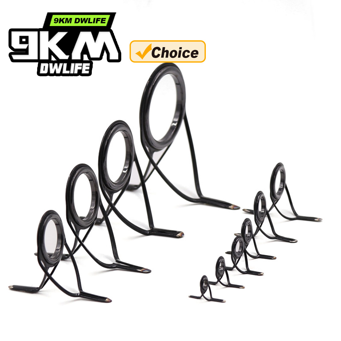 9KM OB Gebogen Hengelgeleiders - Fishing Rod Spinning recensie en prijs