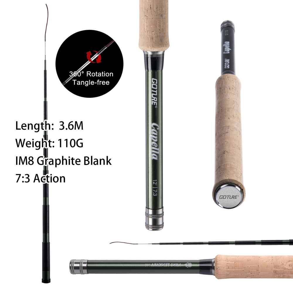 Goture Tenkara Fly Hengel Comb - Fishing Rod Fly recensie en prijs