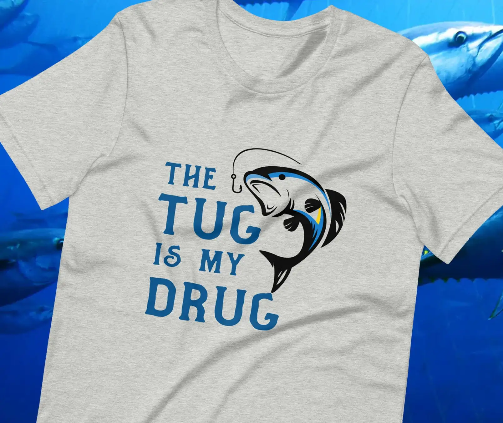 De Tug Is Mijn Medicijn T-Shir - Fishing Rod Boat recensie en prijs