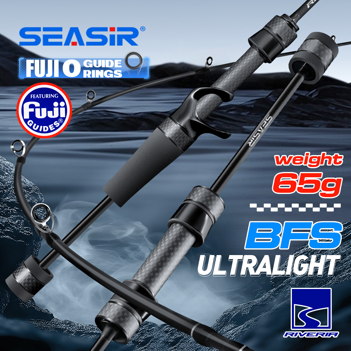 Seasir Riveria BFS Ultralight  - Fishing Rod Ice recensie en prijs