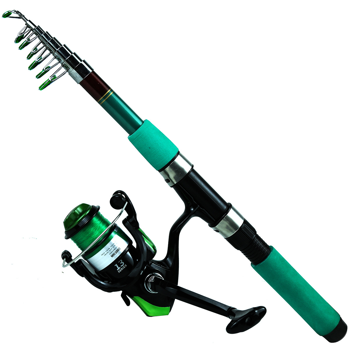 Draagbare ultralichte karper t - Fishing Rod Telescopic recensie en prijs