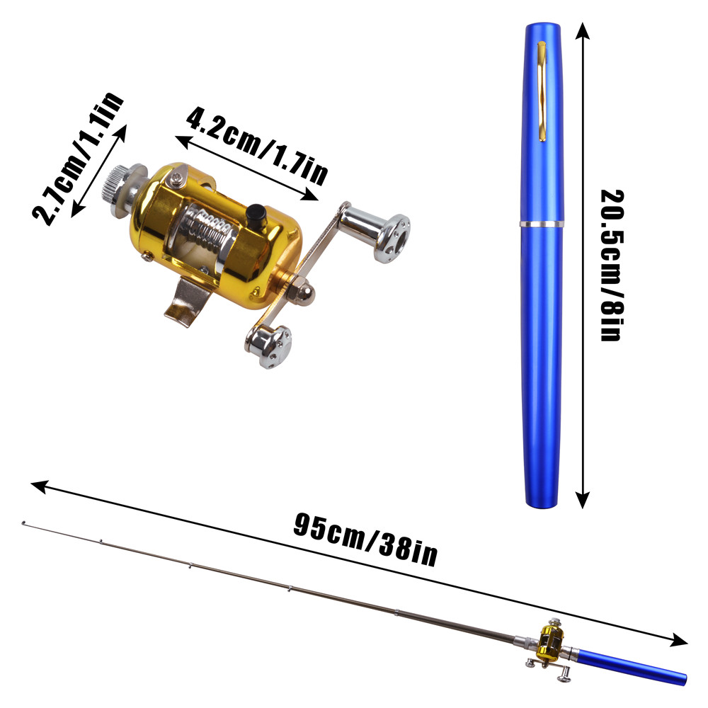 Mini Ijs Hengel Combo Met 12 S - Fishing Rod Ice recensie en prijs